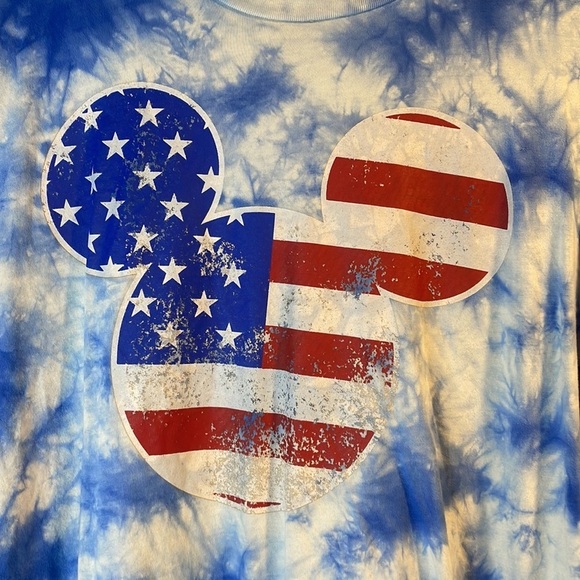 American tye dye Mickey tee shirt - Picture 9 of 11